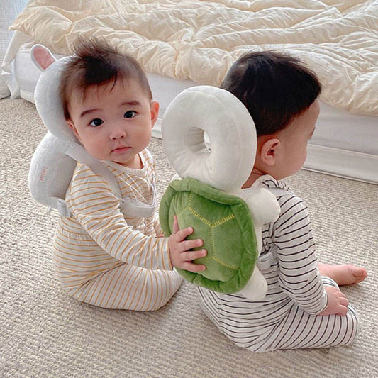 Almohadillas de seguridad ajustables para bebé. Protector de cabeza para bebé.